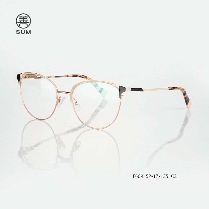 2021 latest optical eyeglass frames for women F609 C3