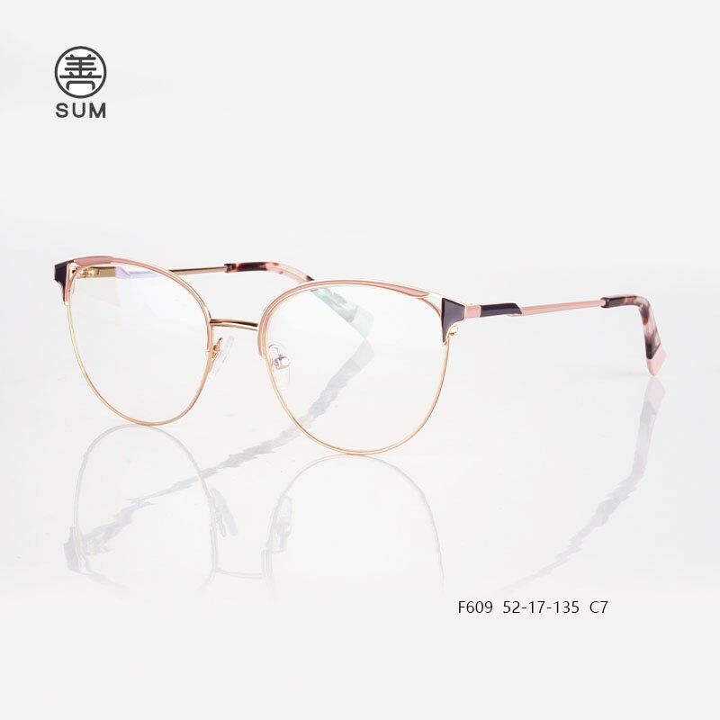 2021 latest optical eyeglass frames for women F609 C7