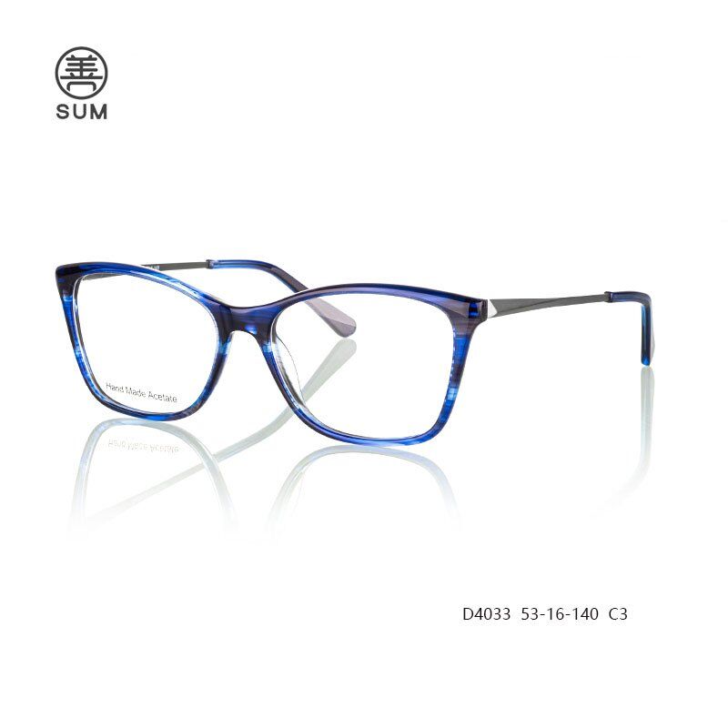 Acetate Eyeglasses For Men D4033 C3 Acetate Eyeglasses For Men D4033 C3