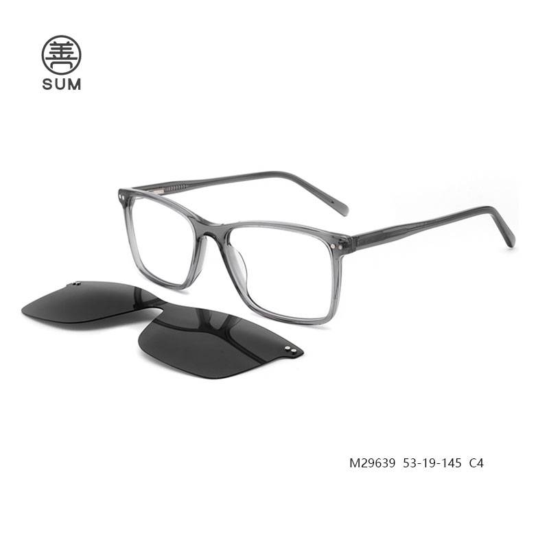 Clip On Eyeglasses For Men M29639 C4