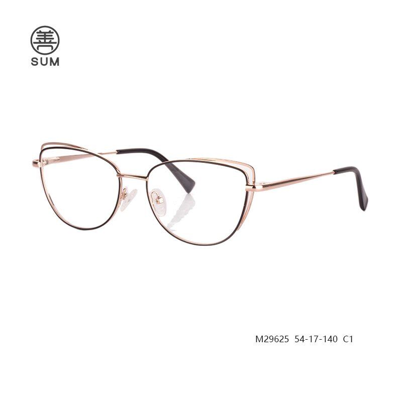 Metal-Optical-Frame-Eyeglass- M29625 C1