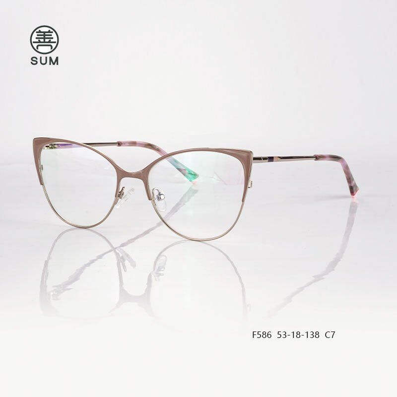 Metal Optical Frames F586 C7
