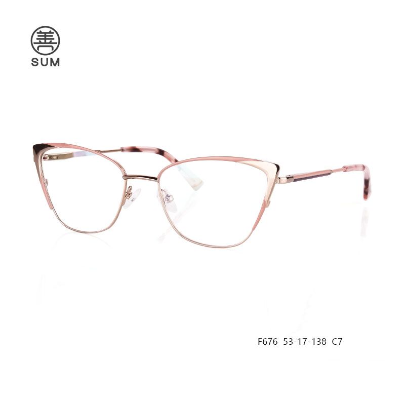 Fashion Ladies Eyeglasses F676 C7